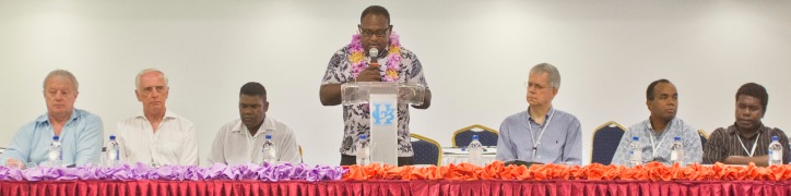 Honiara CASLE Symposium August 2014 Hon Manasseh Maelanga MP - opening address